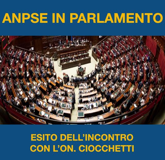 Anpse approda in parlamento