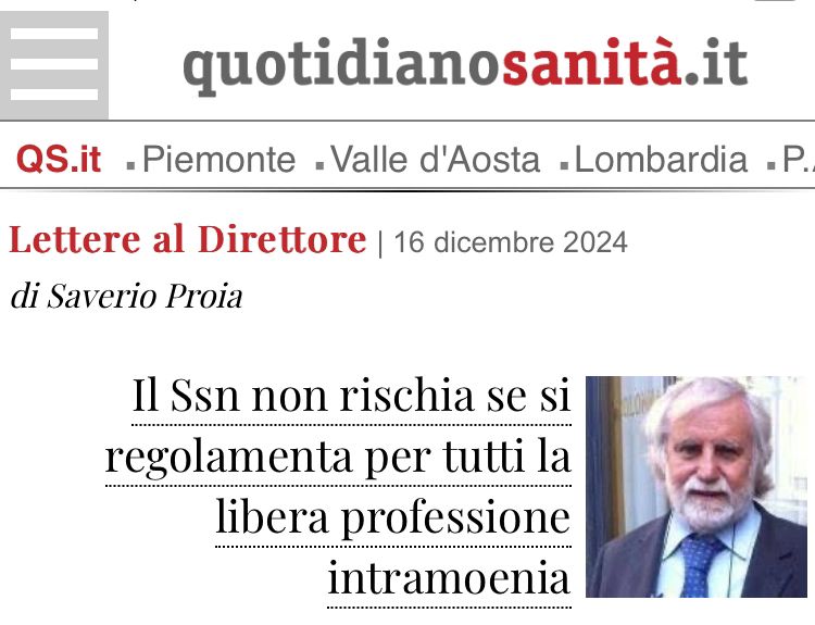 Il Ssn non rischia se si regolamenta per tutti la libera professione intramoenia