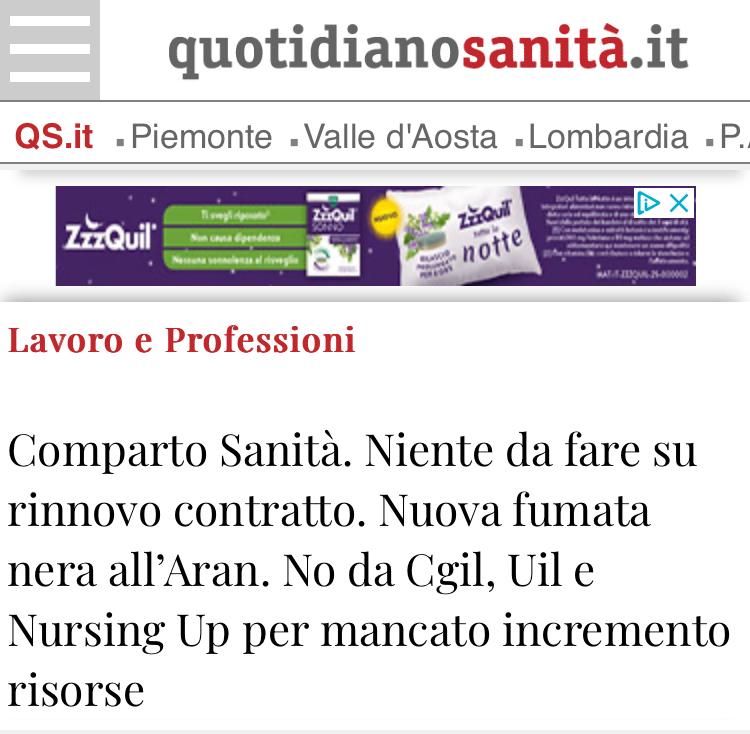 ALTRA FUMATA NERA SUL RINNOVO&nbsp;CCNL